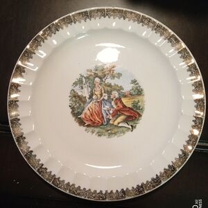 6- vintage Cronin China co. 7.5in salad plates